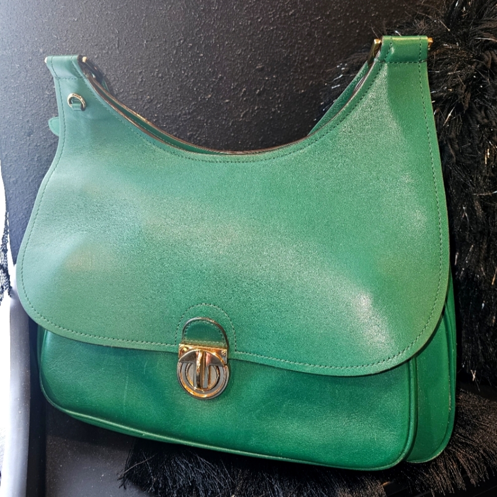 Green Tory Burch purse